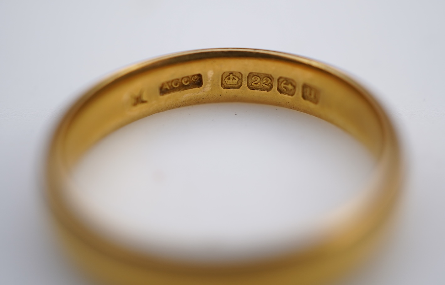 Two gold rings